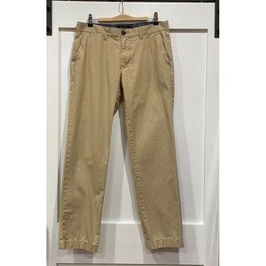 Tommy Hilfiger Tailored Fit Chino Khaki Pants - Size‎ 32x32
